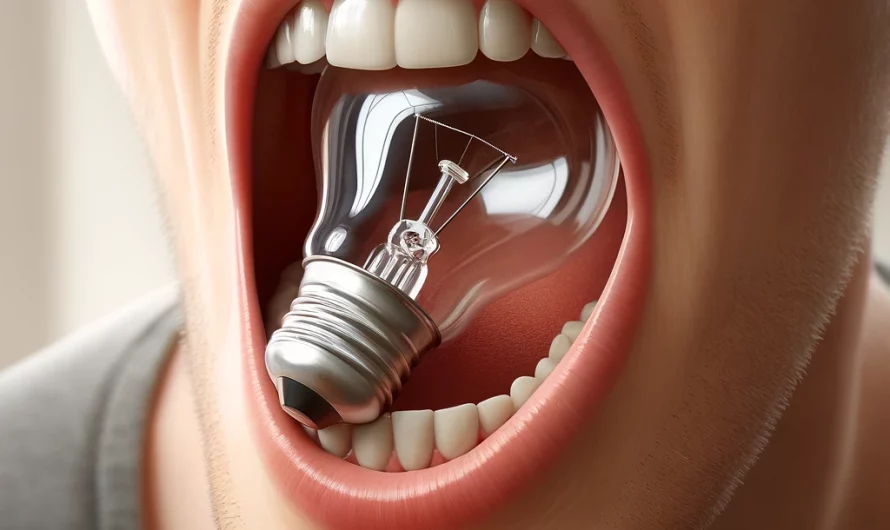 Почему лампочка застревает во рту и не вытаскивается: научное объяснение и советы по безопасности