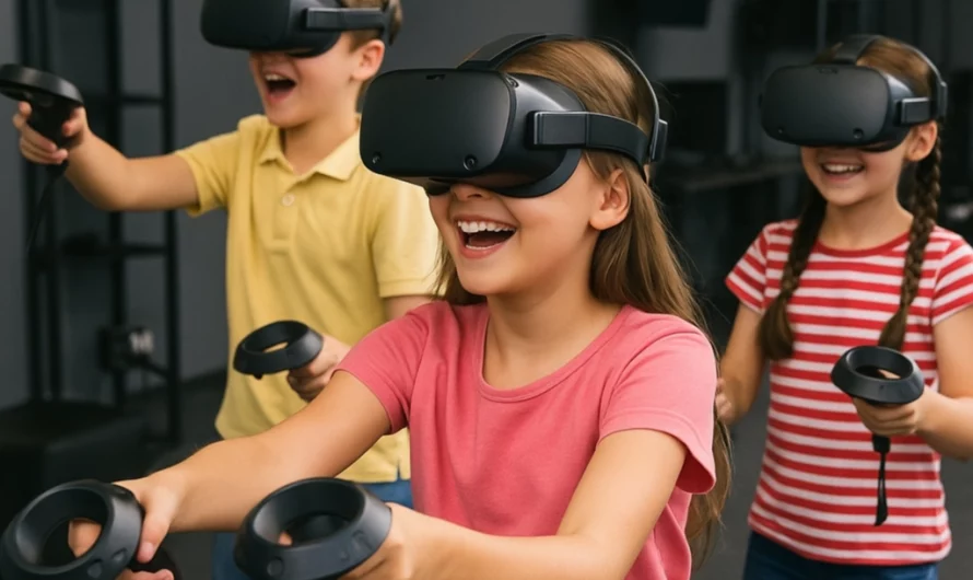 Детский праздник в VR Клубе: весело, безопасно, незабываемо