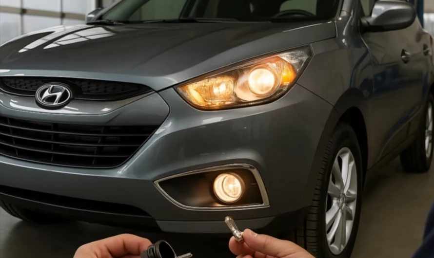Hyundai ix35: Всё о лампах габаритов — виды, замена и особенности эксплуатации